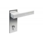 ручка 360 pl цилиндр на планке PL65 хром матовый в интернет-магазине primadoors.by