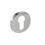 Розетка под цилиндр RО02 хром мат в интернет-магазине primadoors.by