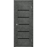 ST1 ДО черный лак 800*2000 Бетон темный в интернет-магазине primadoors.by
