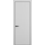 Квалитет К7 800*2000 Матовый Серый ALU Черная зпп Eclipse под 2 петли зпз 196 в интернет-магазине primadoors.by