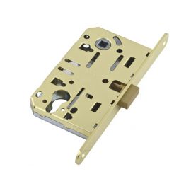 Замок дверной под цилиндр Polaris XT СYL, золото AGB 061035003 в интернет-магазине primadoors.by