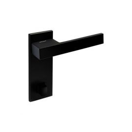 ручка 360 pl wc на планке PL65 черный матовый в интернет-магазине primadoors.by