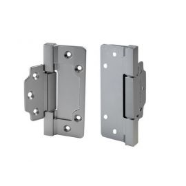 Петля Aldeghi Luigi 144Q квадратная хром матовый в интернет-магазине primadoors.by