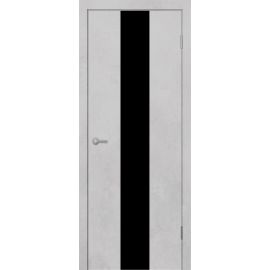 ST13 ДО черный лак 800*2000 Бетон белый в интернет-магазине primadoors.by