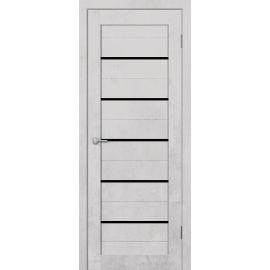 ST1 ДО черный лак 800*2000 Бетон белый в интернет-магазине primadoors.by