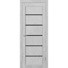 ST8 ДО черный лак 800*2000 Бетон белый в интернет-магазине primadoors.by
