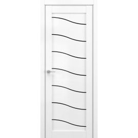 V2 DEFORM ДО черный лак 800*2000 Вайт вуд в интернет-магазине primadoors.by