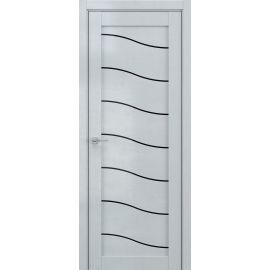 V2 DEFORM ДО черный лак 800*2000 Грей вуд в интернет-магазине primadoors.by