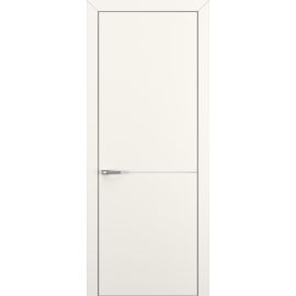 Квалитет К10 800*2000 Молочный матовый ALU Серая молдинг серебро (Mh) зпп Eclipse под 2 петли зпз 196 в интернет-магазине primadoors.by