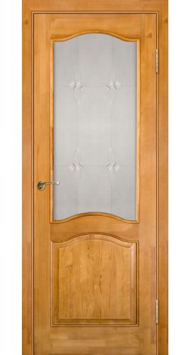 Модель №7 (без рамки) ДО 800*2000 Светлый лак в интернет-магазине primadoors.by