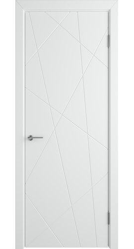 К5 COLORIT ДГ 800*2000 Белая эмаль в интернет-магазине primadoors.by