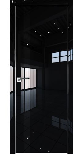 6LK черный лак 800*2000 Черный люкс матовая с 4-х сторон Eclipse 190 в интернет-магазине primadoors.by