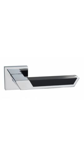Ручка дверная Атриум КВ. Z1909E15 (Арни) (PC/Black) в интернет-магазине primadoors.by