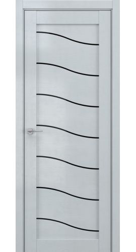 V2 DEFORM ДО черный лак 800*2000 Грей вуд в интернет-магазине primadoors.by