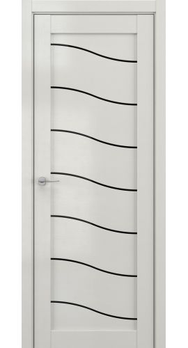 V2 DEFORM ДО черный лак 800*2000 Крем вуд в интернет-магазине primadoors.by