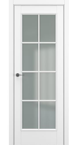 Неаполь ДО Baguette АК 2 Сатинато 800*2000 Белый матовый в интернет-магазине primadoors.by
