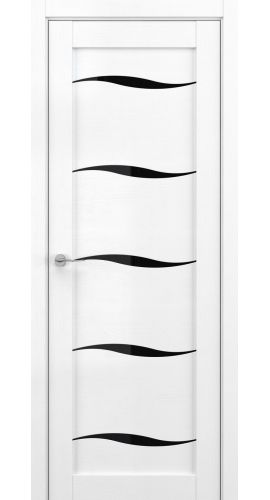 V1 DEFORM ДО черный лак 800*2000 Вайт вуд в интернет-магазине primadoors.by