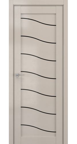 V2 DEFORM ДО черный лак 800*2000 Стоун вуд в интернет-магазине primadoors.by