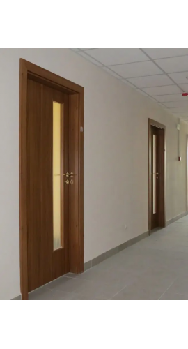 Дверь офисная техническая распашная со стеклом Ф3 в интернет-магазине primadoors.by