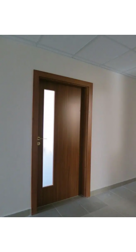 Дверь офисная техническая распашная со стеклом Ф3 в интернет-магазине primadoors.by