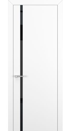 Квалитет К1 Black Classic 800*2000 Белый матовый ABS зпп Eclipse 2.0 под 2 петли зпз 196 в интернет-магазине primadoors.by