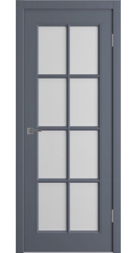 Моника 1 ДО мателюкс 800*2000 Графит эмаль зпз 196 в интернет-магазине primadoors.by