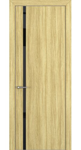 Квалитет К1 Black Classic 800*2000 Дуб натуральный ALU Серая зпп Eclipse 2.0 под 2 петли зпз 196 в интернет-магазине primadoors.by