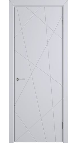 К5 COLORIT ДГ 800*2000 Светло-серая эмаль в интернет-магазине primadoors.by