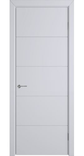 К4 COLORIT ДГ 800*2000 Светло-серая эмаль в интернет-магазине primadoors.by