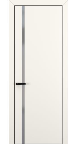 Квалитет К1 Silver Grey 800*2000 Молочный матовый ALU Черная зпп Eclipse 2.0 под 2 петли зпз 196 в интернет-магазине primadoors.by