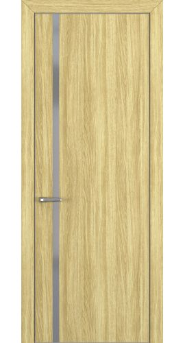 Квалитет К1 Silver Grey 800*2000 Дуб натуральный ALU Серая зпп Eclipse 2.0 под 2 петли зпз 196 в интернет-магазине primadoors.by