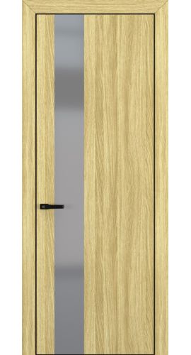 Квалитет К3 Silver Grey 800*2000 Дуб натуральный ALU Черная зпп Eclipse под 2 петли зпз 196 в интернет-магазине primadoors.by