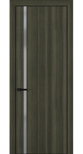 Квалитет К1 Silver Grey 800*2000 Дуб темный ALU Черная зпп Eclipse 2.0 под 2 петли зпз 196 в интернет-магазине primadoors.by