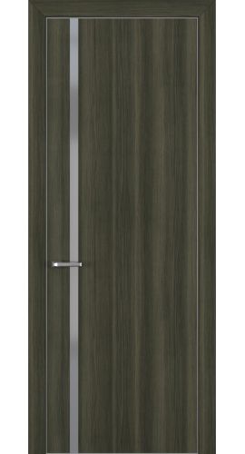 Квалитет К1 Silver Grey 800*2000 Дуб темный ALU Серая зпп Eclipse 2.0 под 2 петли зпз 196 в интернет-магазине primadoors.by