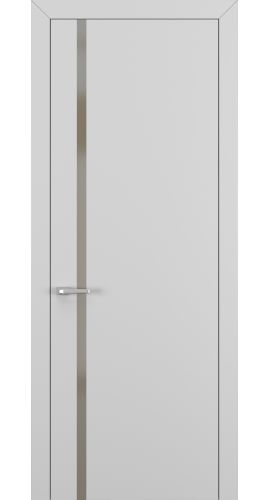 Квалитет К1 Silver Bronze 800*2000 Матовый Серый ABS зпп Eclipse 2.0 под 2 петли зпз 196 в интернет-магазине primadoors.by