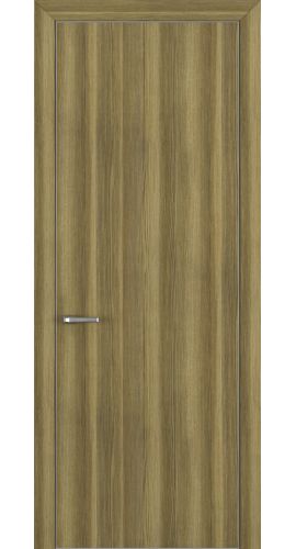 Квалитет К7 800*2000 Дуб серый ALU Серая зпп Eclipse под 2 петли зпз 196 в интернет-магазине primadoors.by