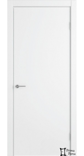 Межкомнатная дверь белая в эмали К1 в интернет-магазине primadoors.by